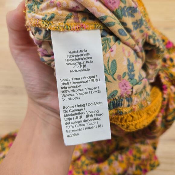 J. crew Factory Crewcuts Floral Girls Jumpsuit Size 7 - Picture 4 of 6